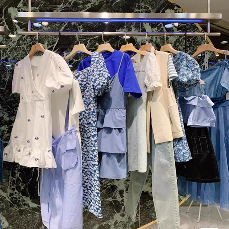 Chinese Wholesale Clothing Ladies Dress No Broken 100% New Source Factory Good Style Fashion