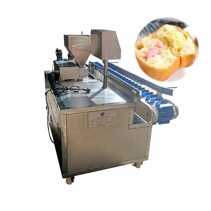 Good price bread cream fill cup cake filling bread forming machine