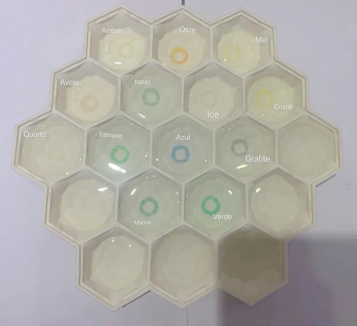 WEME soft Ice color wholesale price one tone color contact lenses can make oem packing