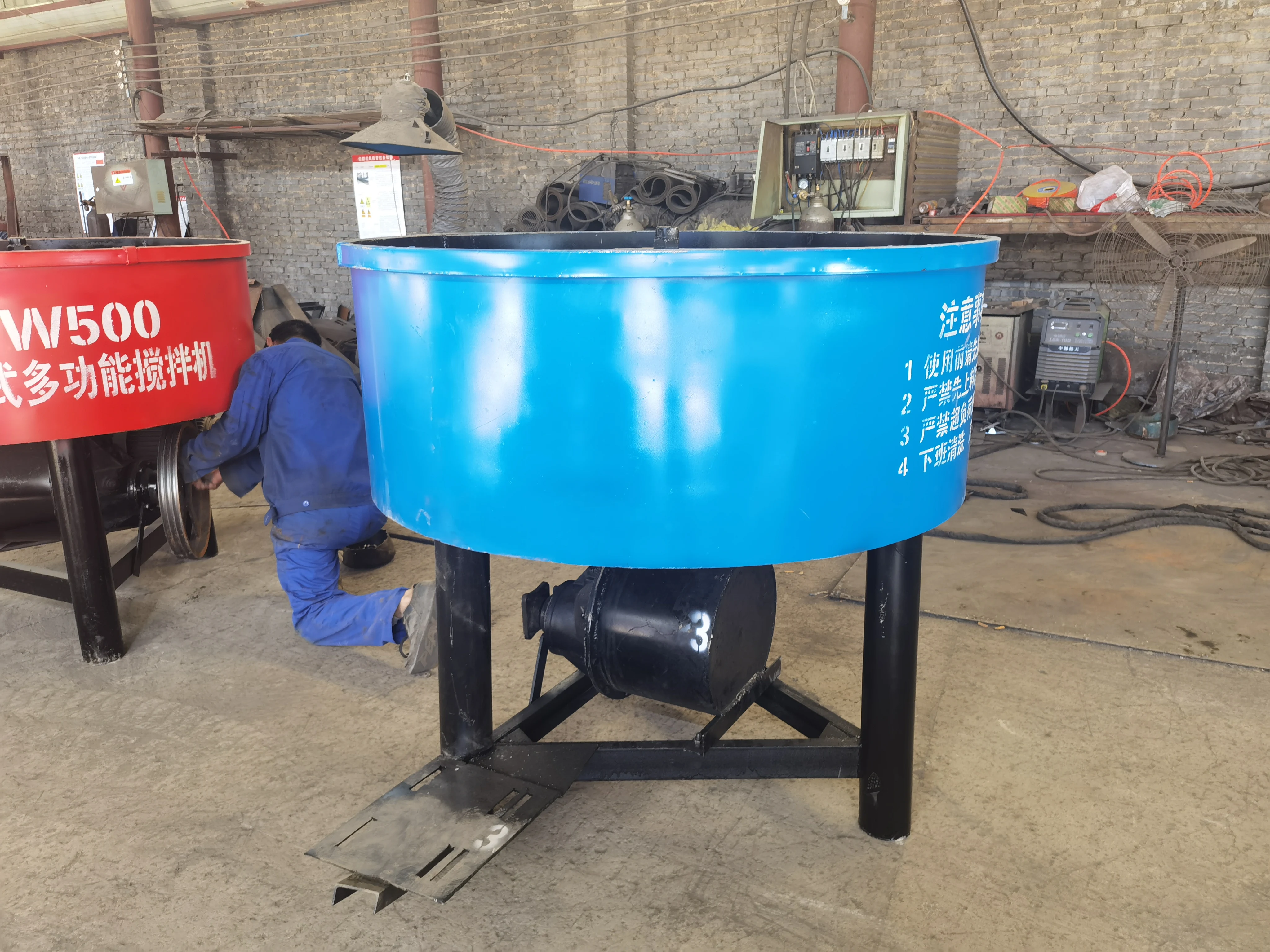 500L Concrete Mixers Electric Mobile Concrete Mixer Mini Potable Machine