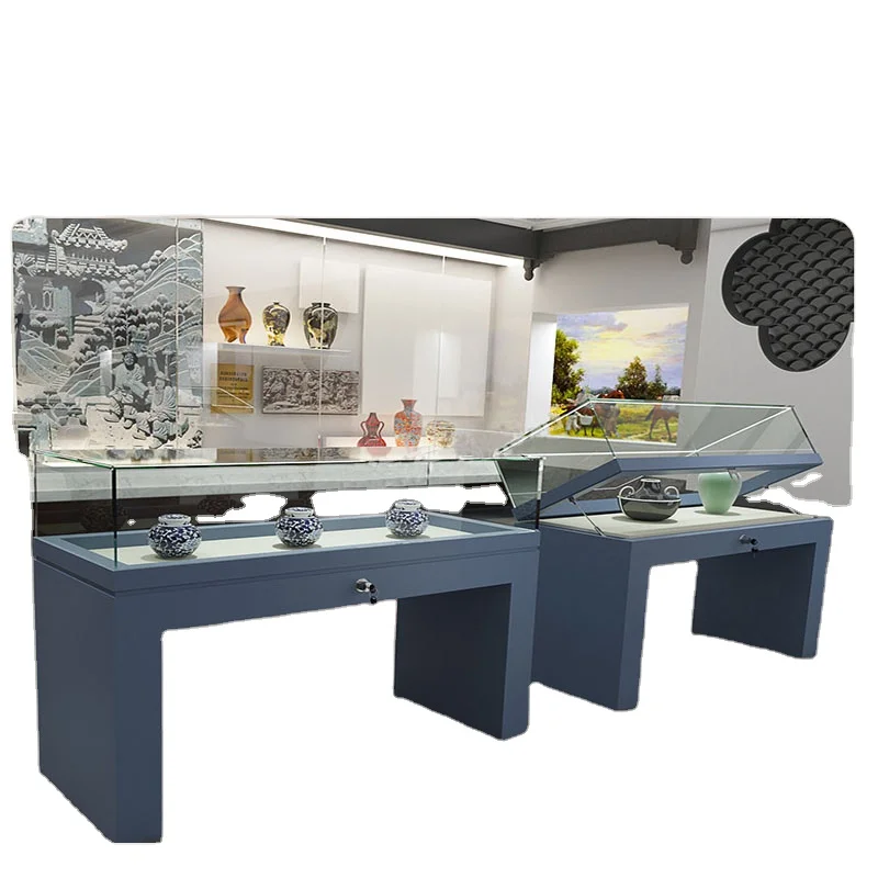 lighted museum glass display case museum display showcase display storage case for rings earrings necklace