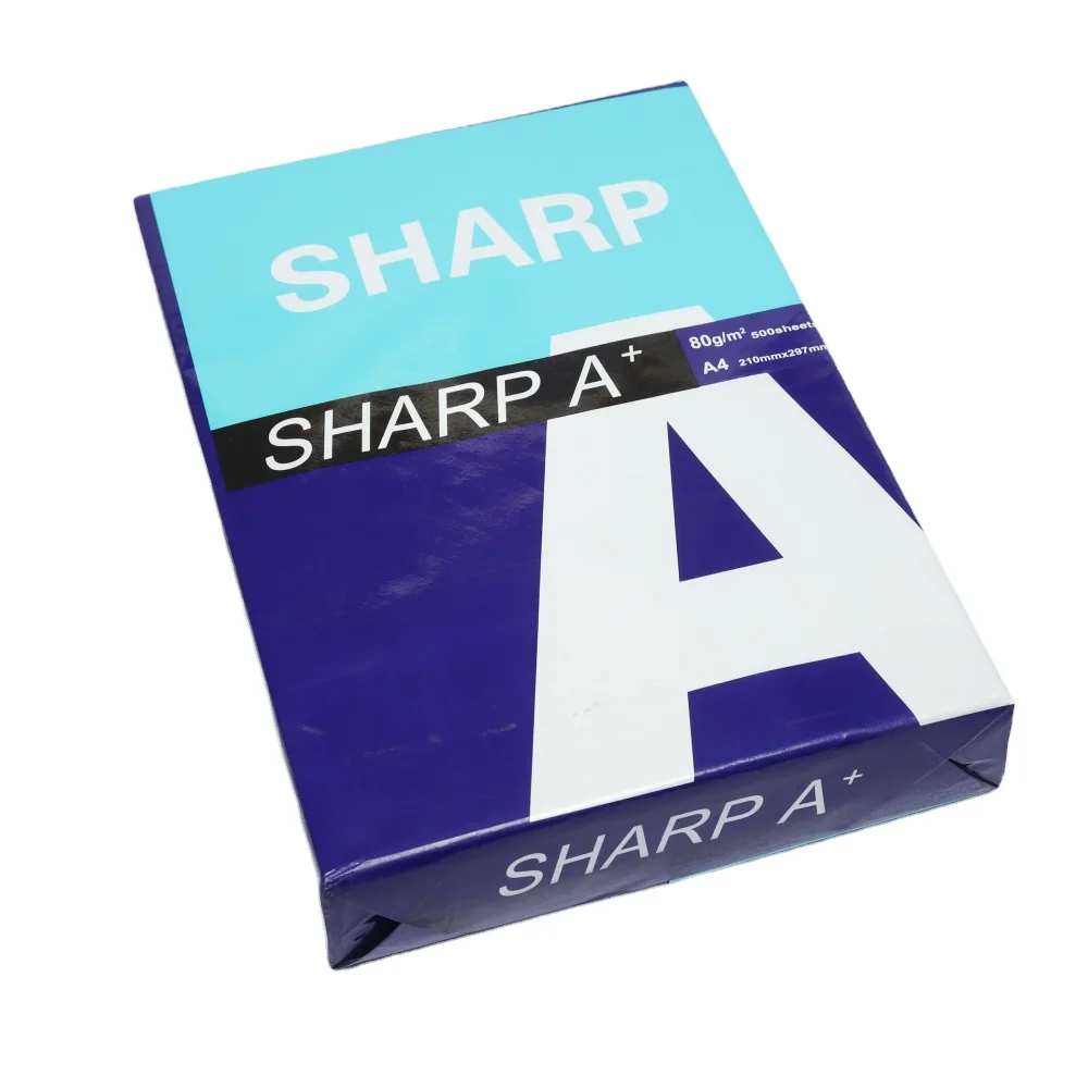 Класс А 100% бумага a4 из древесной целлюлозы 80 г/м2 в Китае