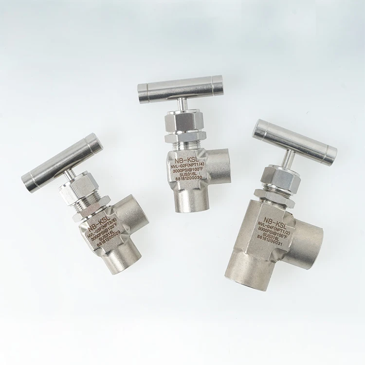 
Special Hot Selling 3000psi,6000psi Custom SS316 Right Angle Needle Valve 