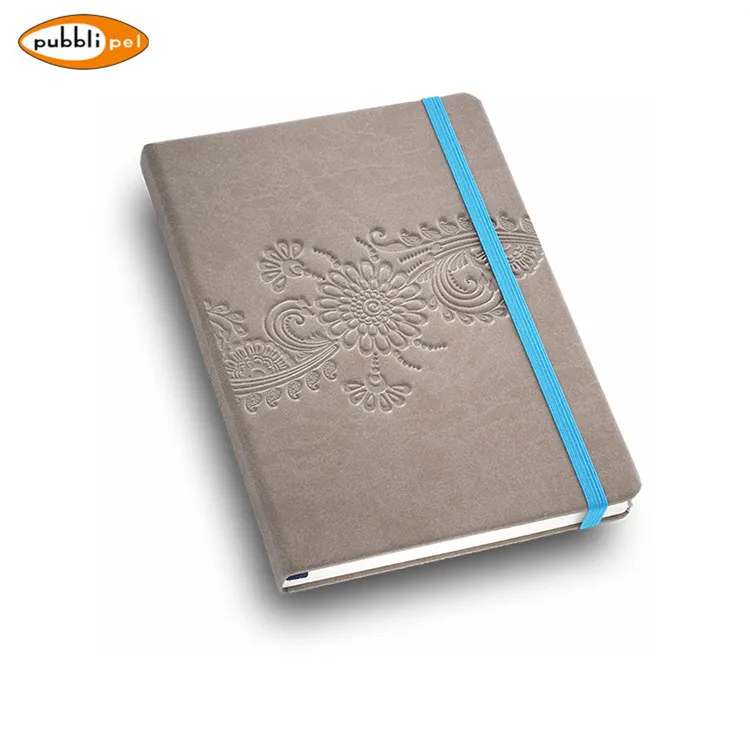 
Custom A5 Hardcover Notebook A5 Leather Embossed Notebook Hard Cover Embossed Logo PU Leather Embossed Journal Notebook 