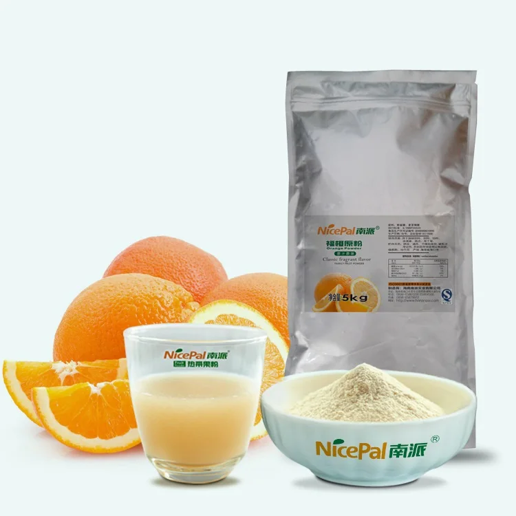 Natural fruit extract spray dried concentrated Orange Juice Powder for instant tang orange juice coffe from Nestle vendor