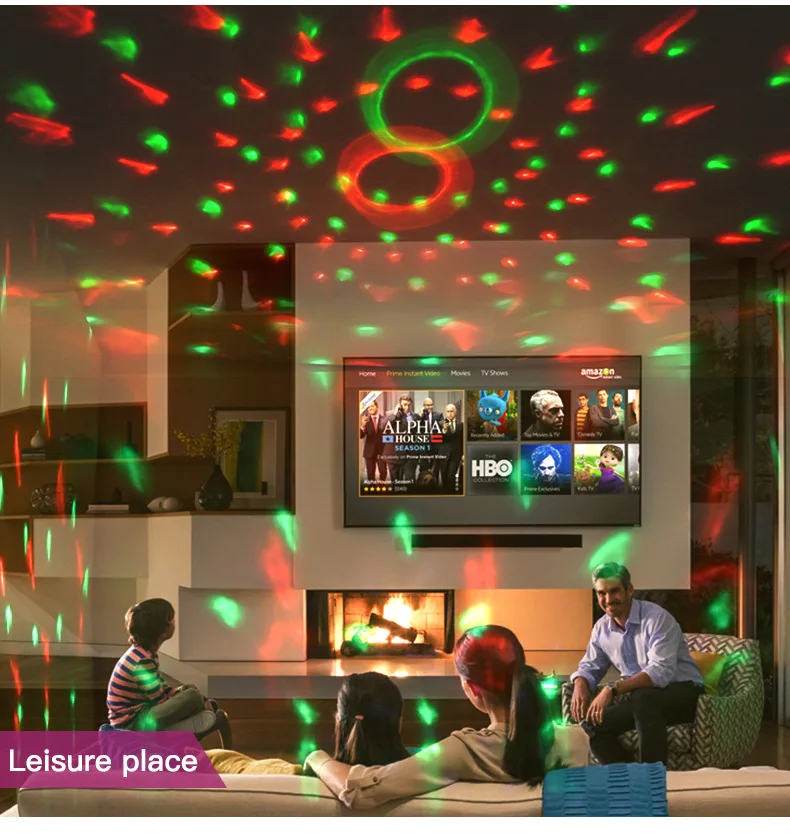 5V USB Mini Disco Ball Light Sound Activated Party Light RGB Music Magic Car Atmosphere DJ Lights