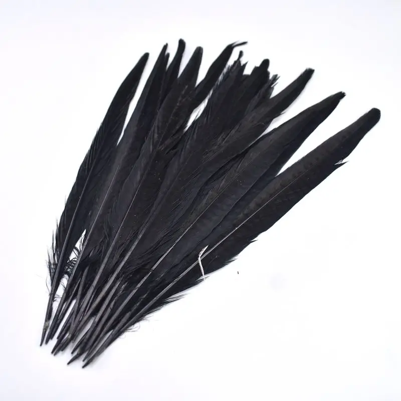 Crafts 10-12 inch colorful Feathers Natural Pheasant Tail Feather for jewelry making Party Decoration