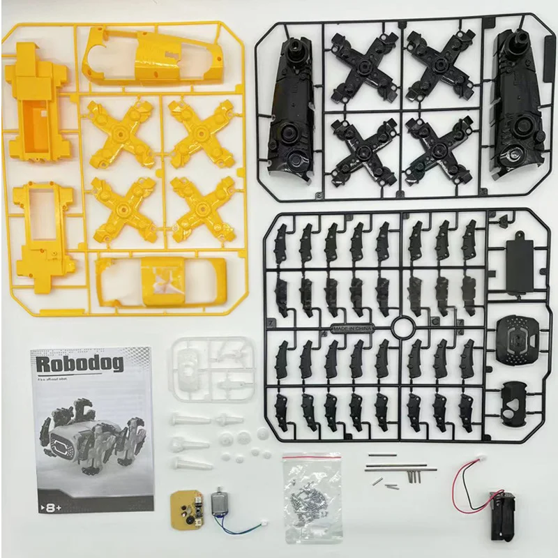 Educational toys for kids 2023 Hot Selling STEM intelligent assembly robot dog Educational Toys Smart Robots