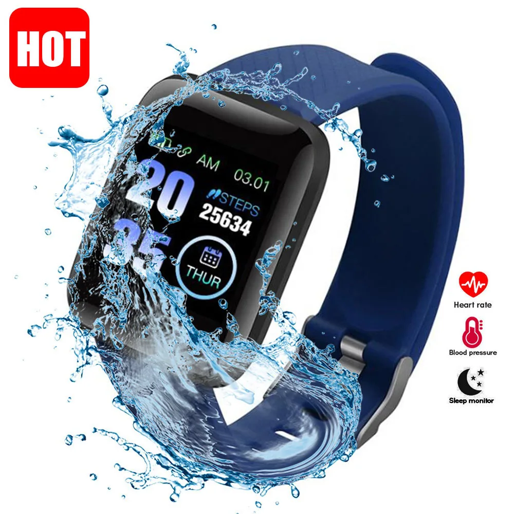 Hot Sell Smartwatch Touch Screen Ios Wrist Band Waterproof Sport Smart Watch Physiological Reminder For Women Men