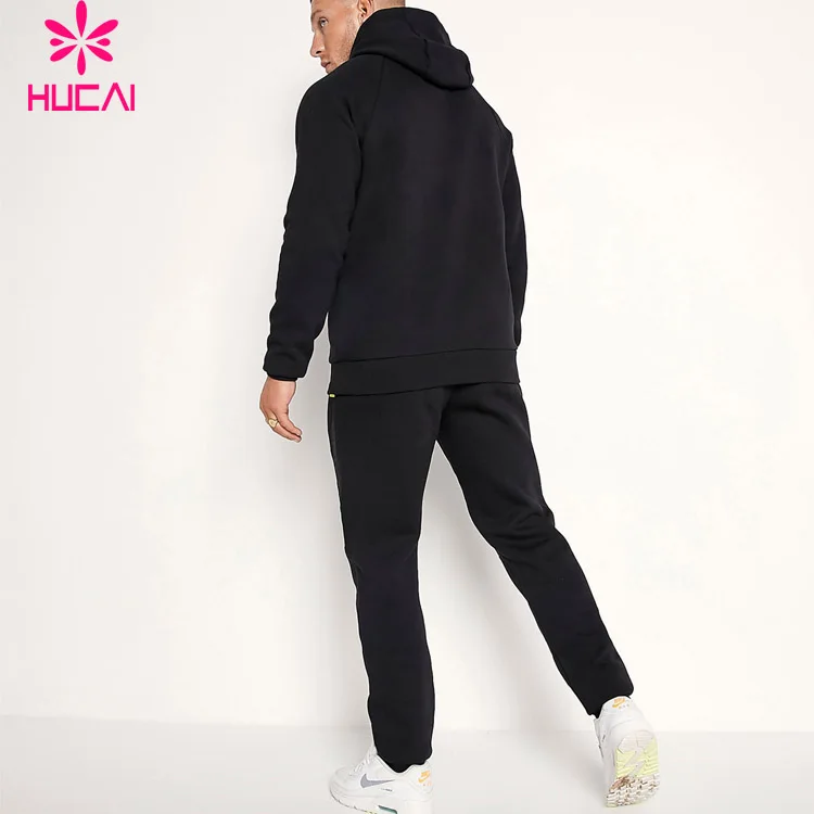 OEM Fashion Design Loose Fit 2 Pieces Sweat Suit Men Street wear Custom Tracksuits Men Training Wear