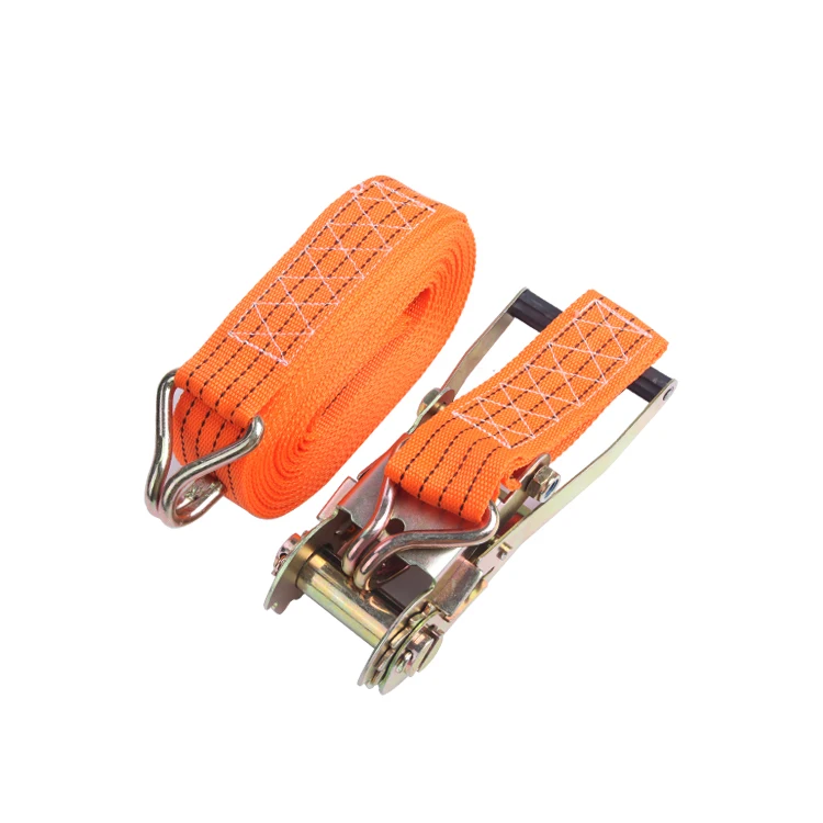 50 мм ремешок BS 5T резиновая ручка Пряжка крючок для захвата каждый конец оранжевый полиэтиленовый материал TUV/GS трещотка стягивающийся ремень