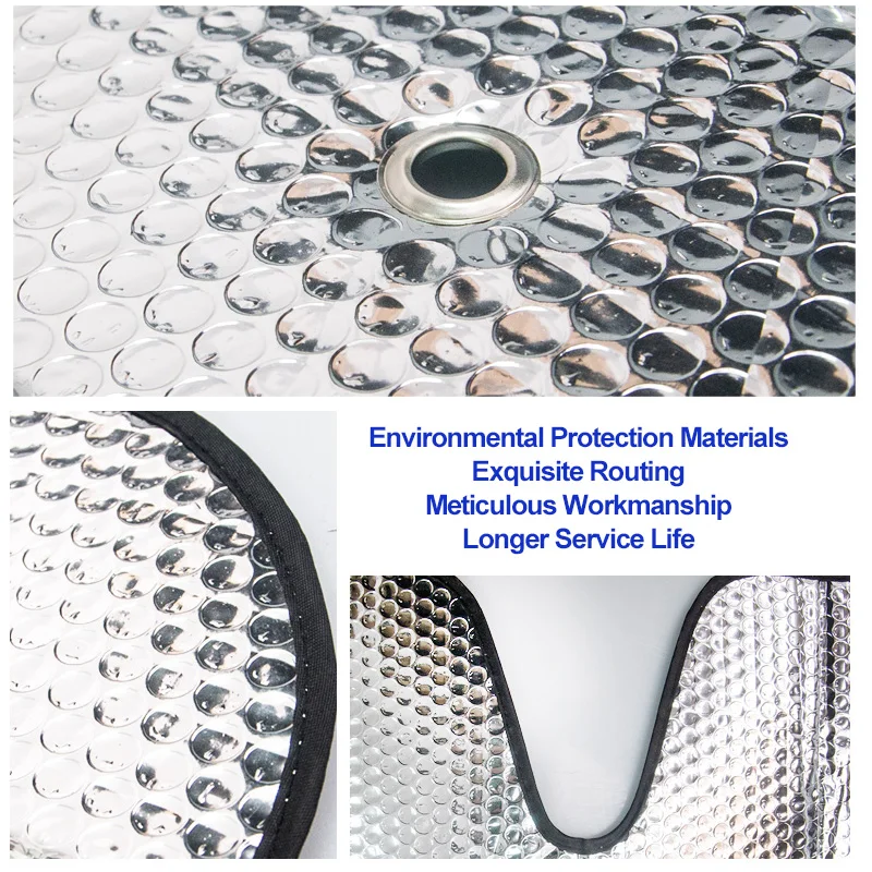 UV Protection Sun Shade Car Windscreen Sunshade Car Windshield Cover Sun Visor Factory Manufacturer