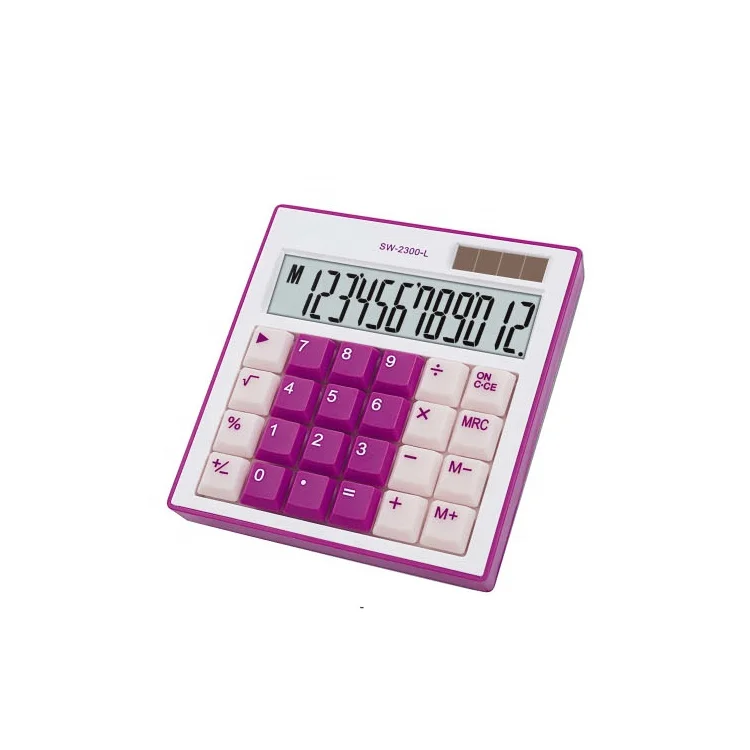Standard Function Calculators wholesale scientific calculator with 12 Digit Large Lcd Display Handheld Desk Calculator
