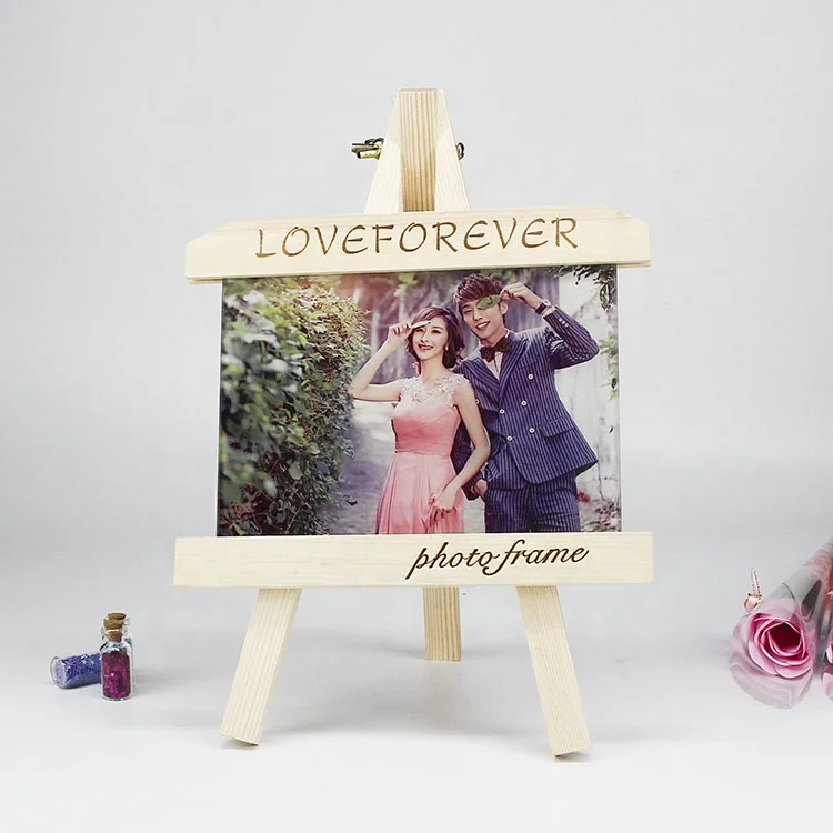 New style DIY blank wooden sublimation photo frame for home