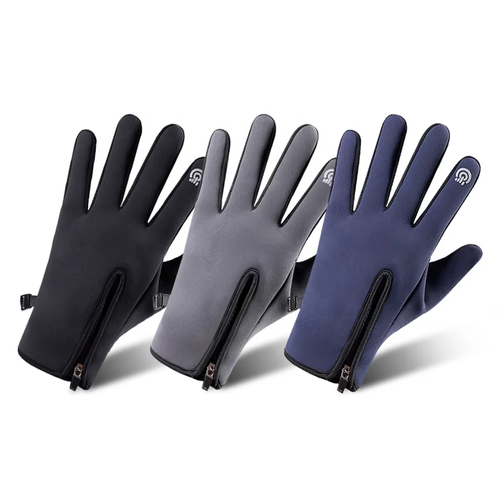 China factory waterproof nonslip windproof winter keep warm ski gloves