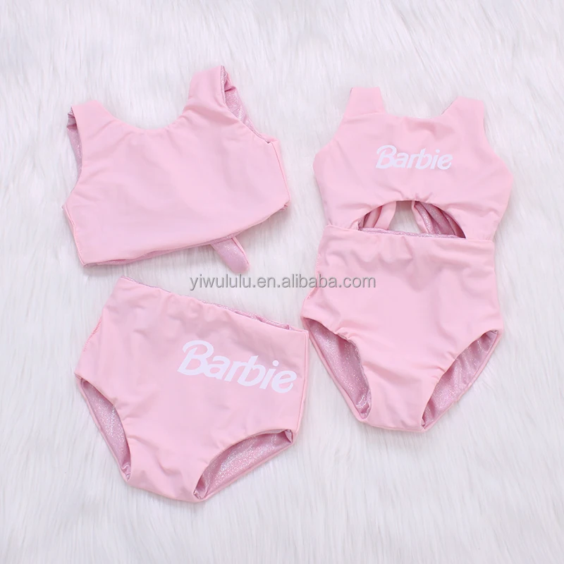 Lulu OEM Summer Swimming Outwear Infant Clothes Kids Child Swim Toddler Girls Swimsuit For Girls Kids Swimsuit Baby Swimwear