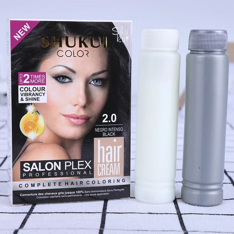 Professional Temporary Hair Salon color cream Hair  color dye factory