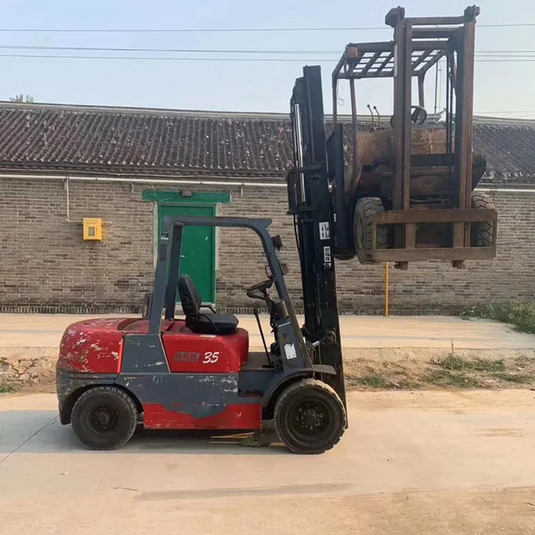  Б/у 5 тонн дизельный вилочный погрузчик по низкой цене от китайского завода для продажи