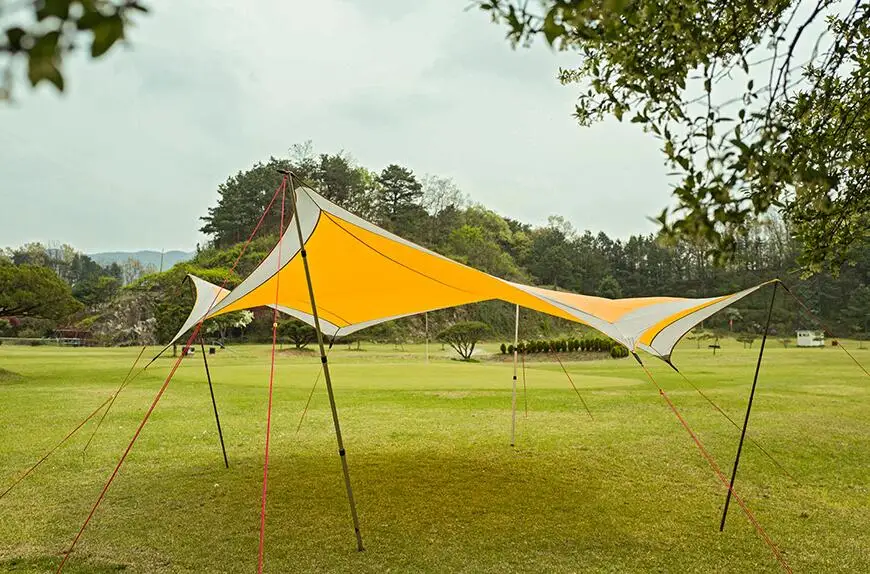 OEM Camping Tent with Canopy Tent Waterproof Outdoor Tent UV-resistant for Swing for Coming Spring and Summer