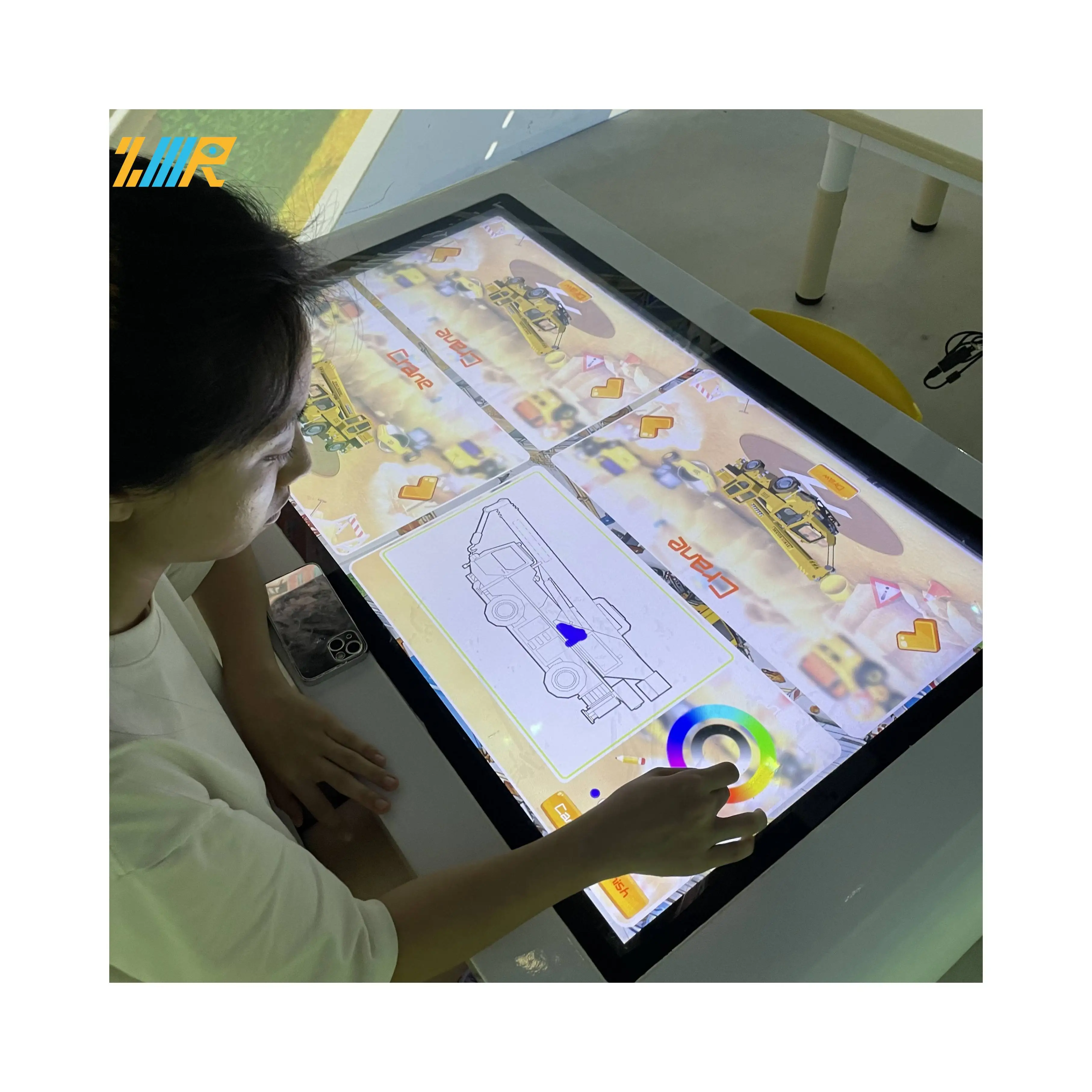 kids interactive game room 6 game themed scenes indoor kids interactive projection drawing wall 3d interactive projector games