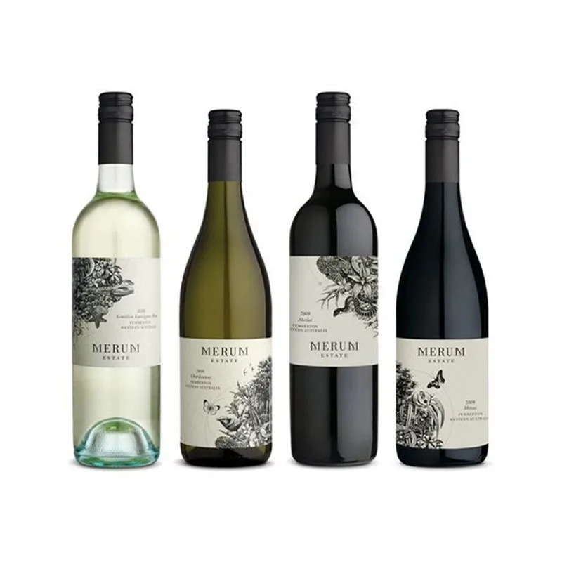 Wholesale Luxury OEM & ODM Manufacturer Custom Unique Wine Bottle Packaging Label