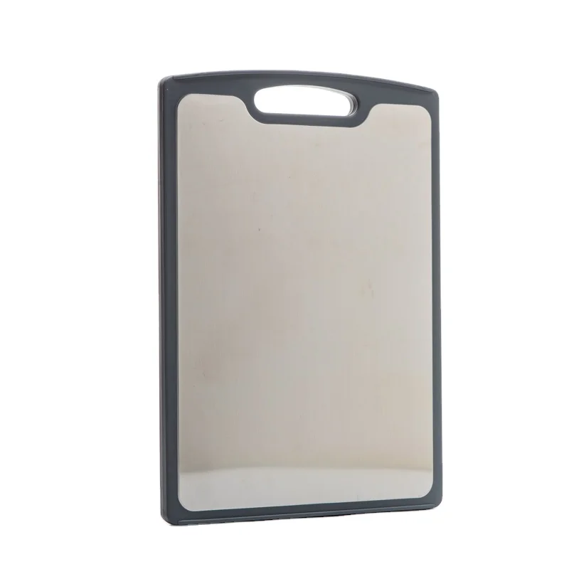 hot selling reversible large small Anti spill no slip plastic kitchen cutting board