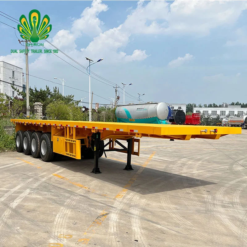 3 axle 40ft 70ft container carrier trailer malaysia 20ft truck trailers
