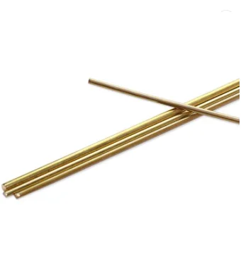 Automobile Ship Electrical HS221 Copper Zinc Brazing Alloys Welding Rods Brass Brazing Rod