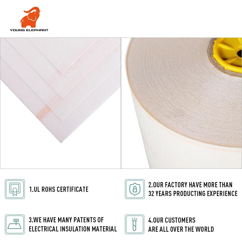 Wholesale nmn nomex insulation material nmn dupon nomex paper 6640 nmn metamax insulation paper