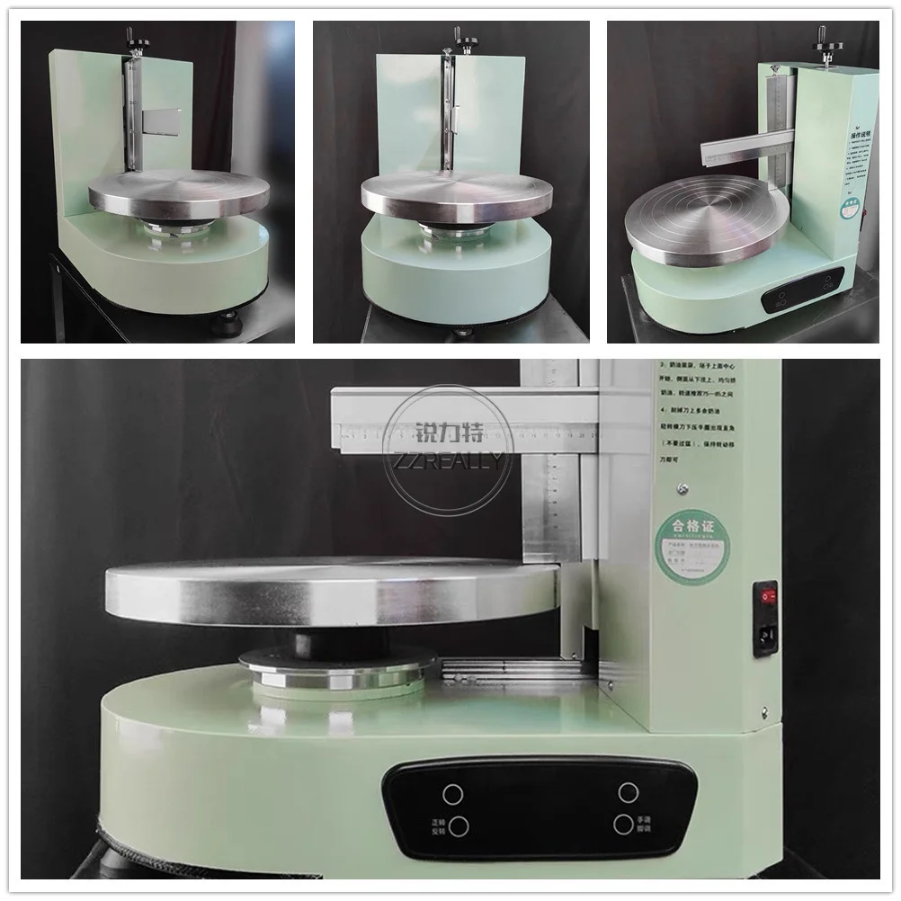 Commercial Round Cake Decorating Machine Cake Bread Cream Smearing Spreading Machine Easy to Operate