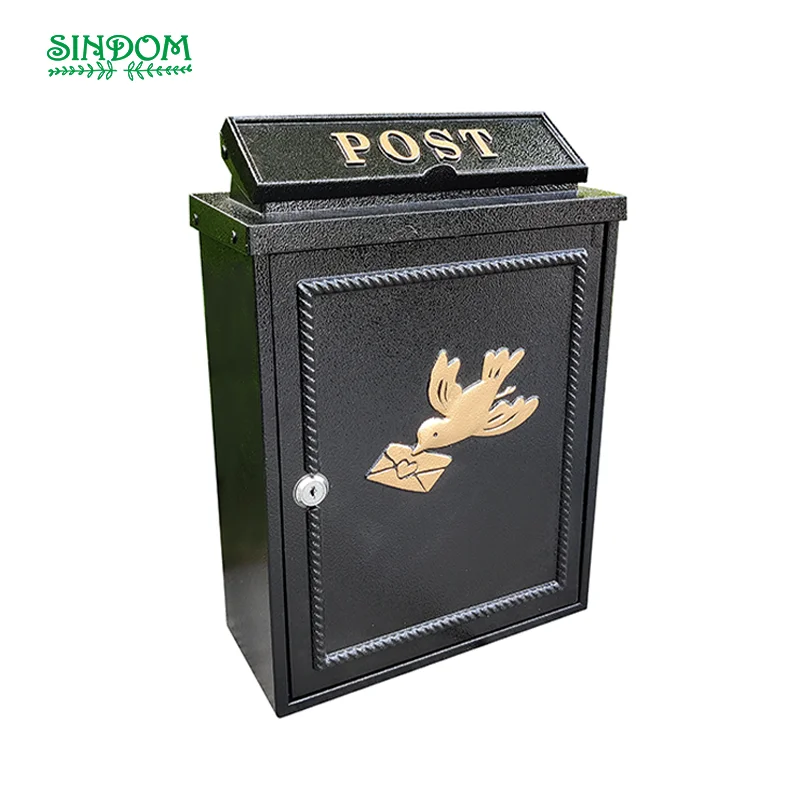 Modern Techniques Wholesale Cast Mailbox Outdoor Street Wall Mounted Aluminium Mailboxes