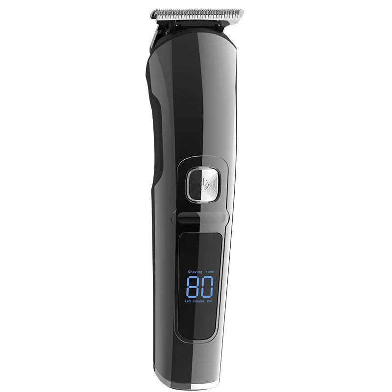 Multi functional rechargeable beard grooming hair trimmer kit professional 6 in 1 electric hair clippers set for men with box