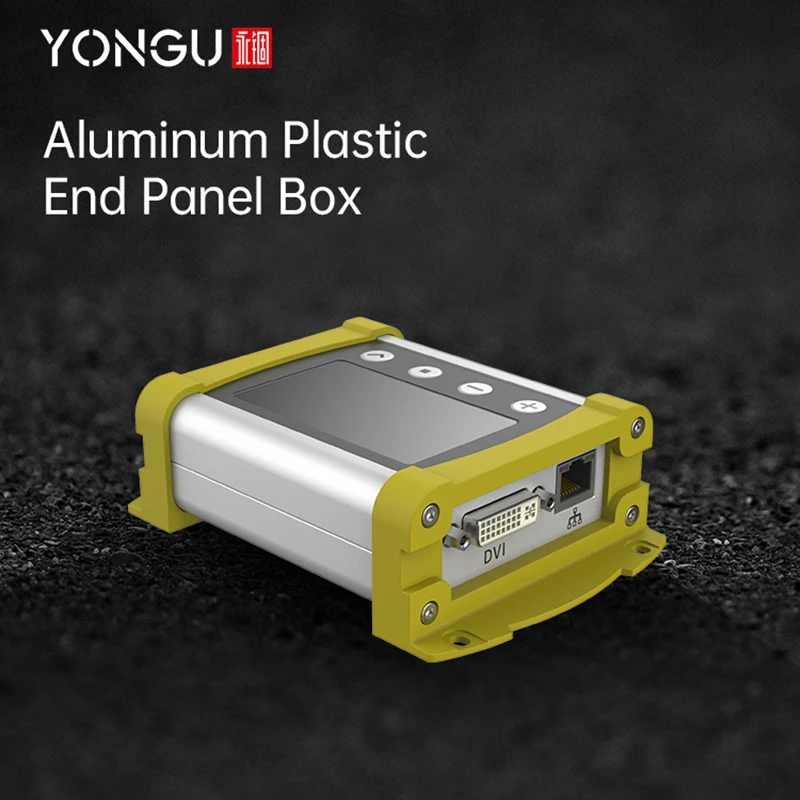 Yonggu K14 90*35mm Custom Spot welding Metal Housing Circuit Board Main Board Junction Box Power Supply Aluminum Enclosure Case