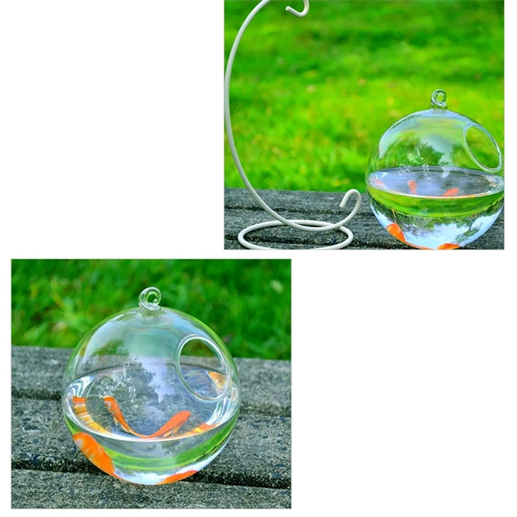 Cheap Price Wholesale Creative Design Small Home Living Room Office Decoration Glass Fish box