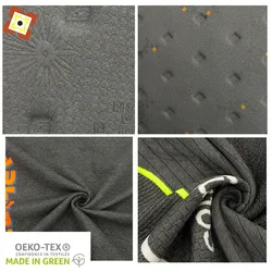 Mattress Fabric Jacquard Ticking Bedding Mattress Fabric Factory Pillow Fabric Environmentally Friendly Bamboo Jacquard Knitted