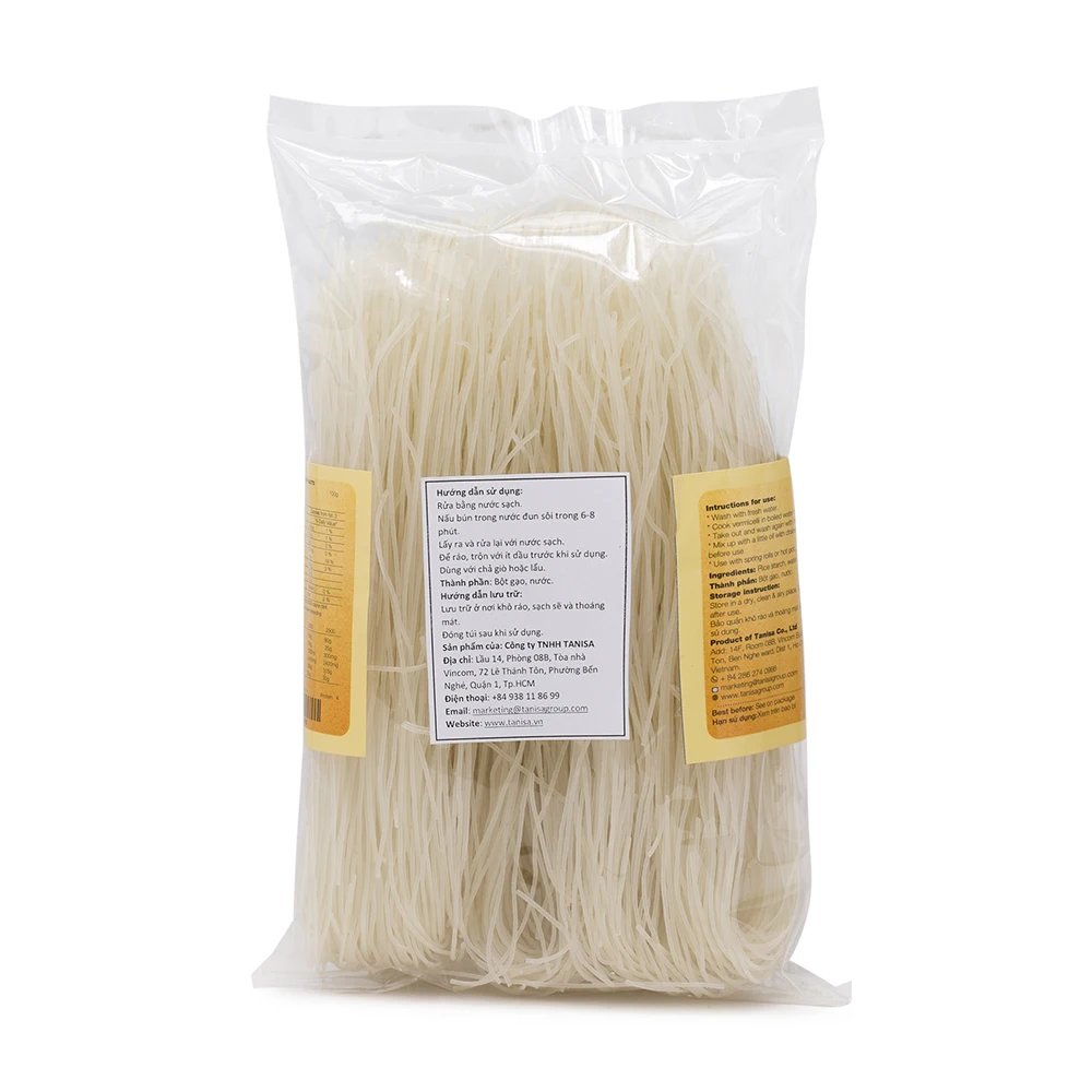 Hot Products Rice Noodles Vermicelle De Riz Vietnam Original Manufacturer ISO HACCP HALAL Certified OEM Custom