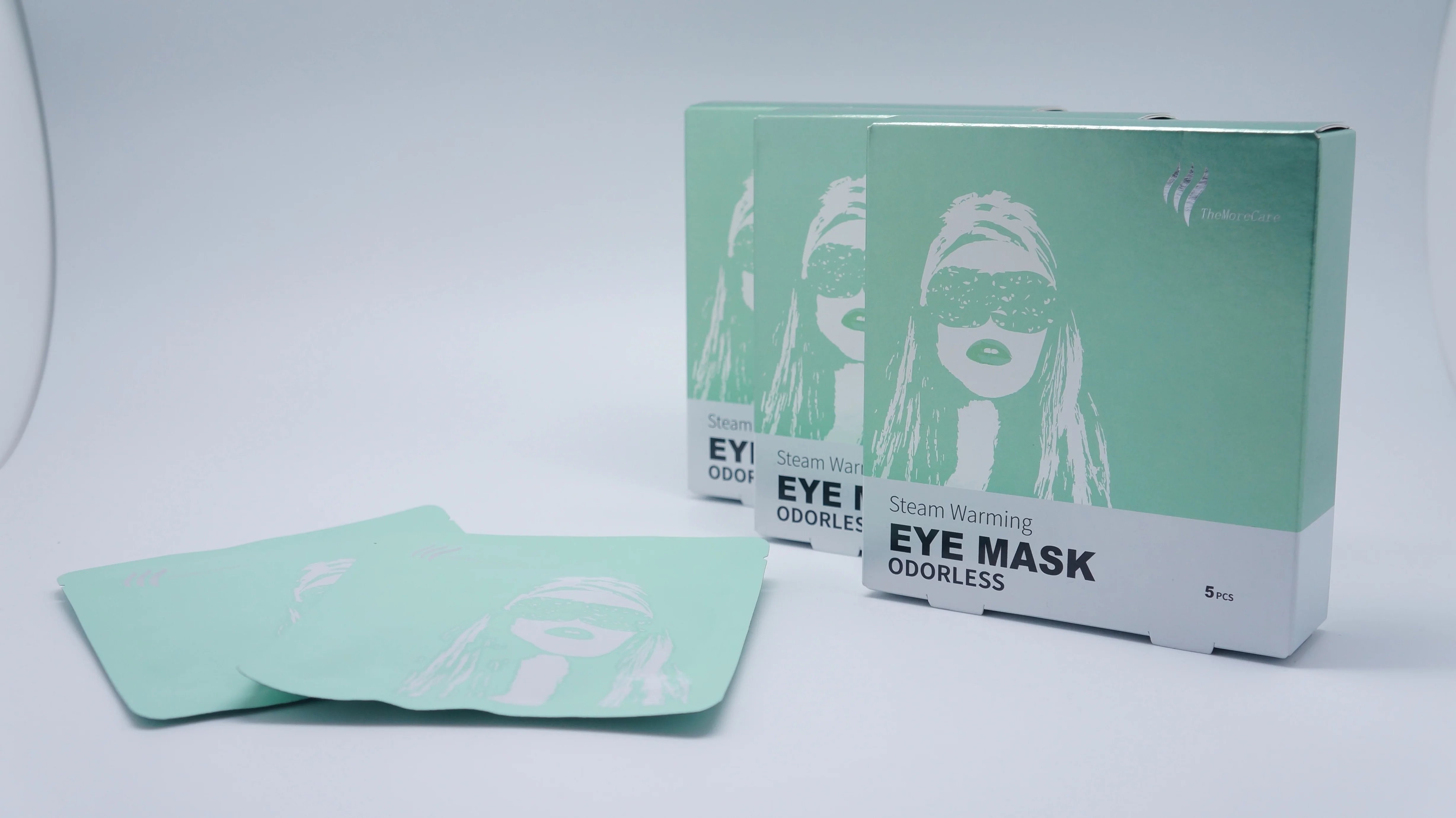 Custom Hot Heating Eye Steam Mask Disposable Sleeping Hot Steam Eyemask for dry eye and eye fatigue
