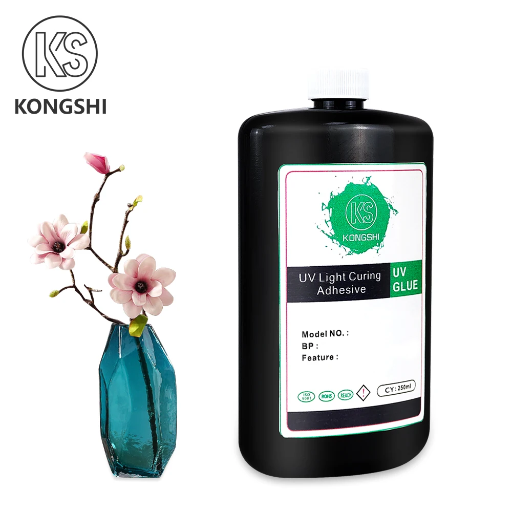 UV Glue Strong Bonding UV Light Cure Adhesive for Glass