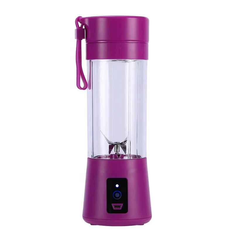 Wholesale  Licuadora Portatil Smoothie 380ML 6 blades juicers mini USB Fruit Juicer cup for loose weight