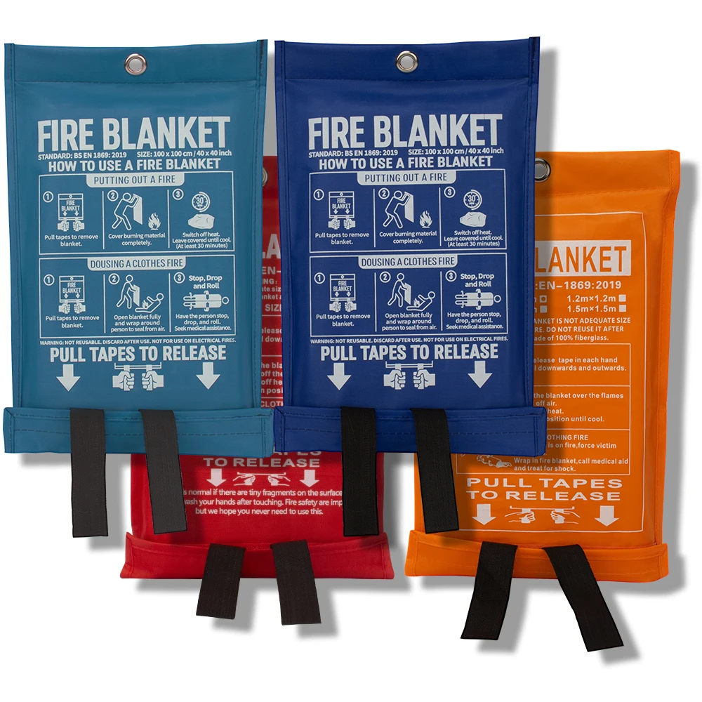 EN1869 2019 certificate safety protection Flame Retardant fire protection blanket
