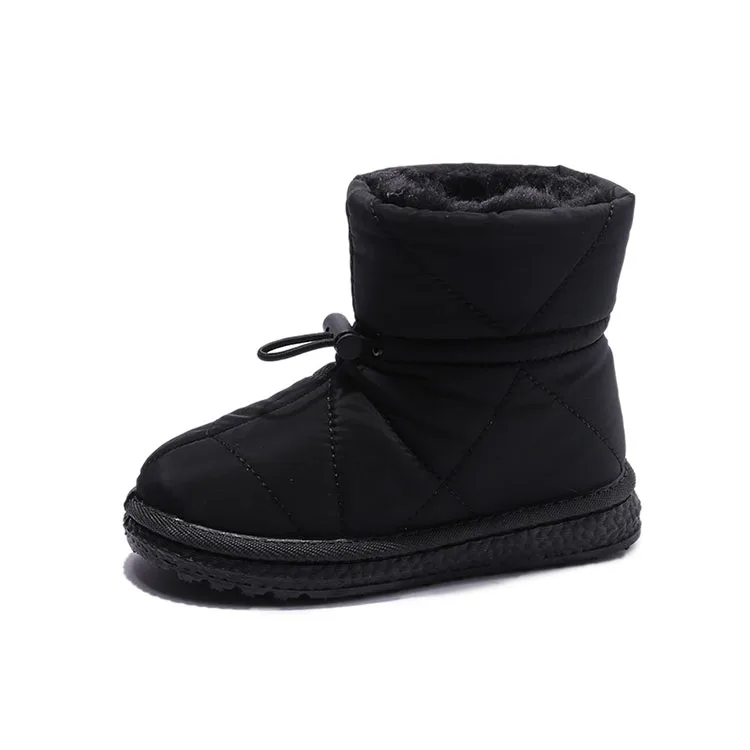 New hot sale children boot winter snow shoes plush flat sole boots designers shoe boot