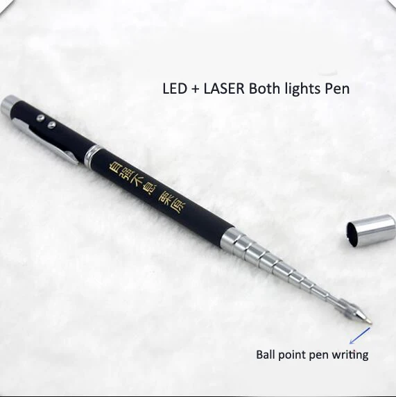 4 in 1 multi-functions Infrared telescopic teaching whip pen Led laser indicator pen LED teaching baton