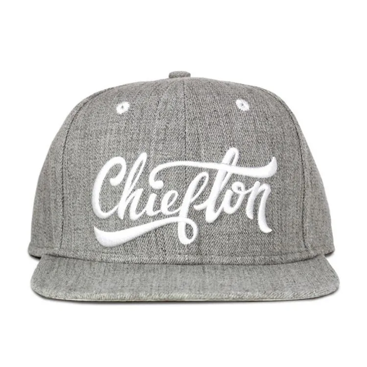 
Кепка с вышивкой серого цвета, кепка с плоским козырьком, профессиональная саржевая бейсболка 