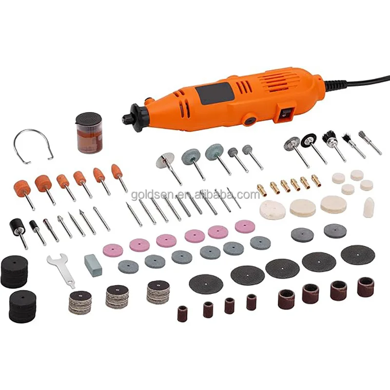 120v 230v 135w Variable Speed Diy Electric Power Cordless Dremel Rotary Multi Tool Set Mini Grinder with 235pcs Accessory Kit