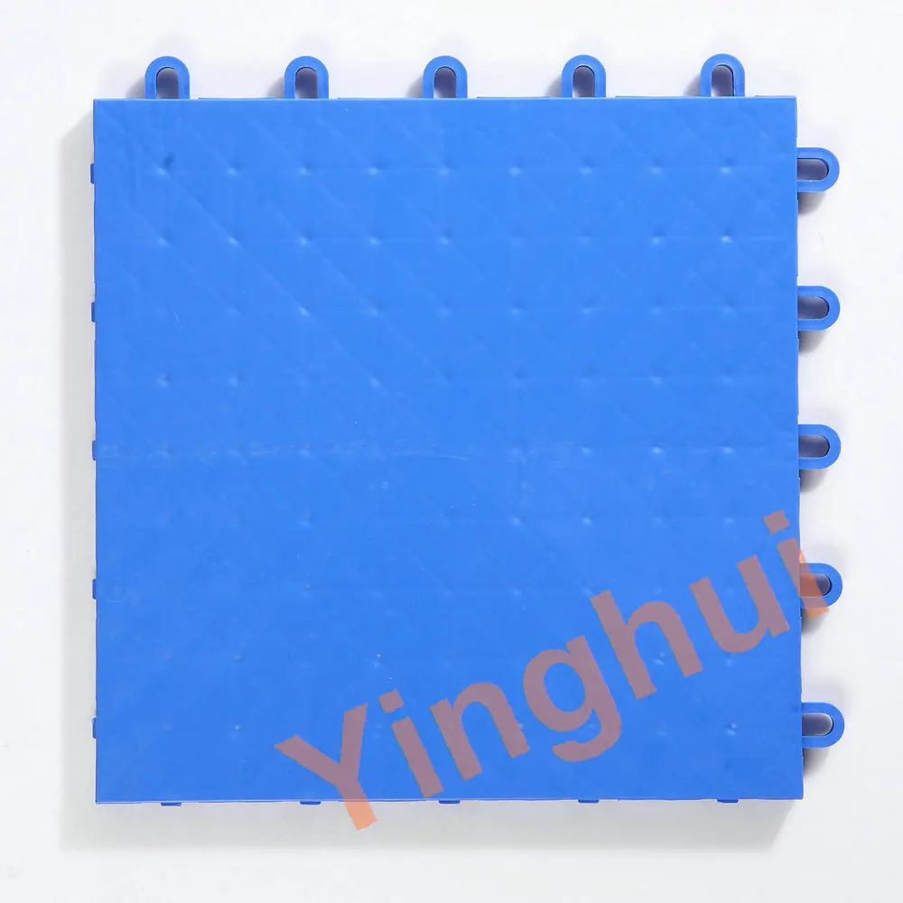I-02 Removable Plastic Indoor Inline Roller Hockey Playground Floor Tile