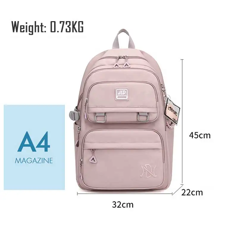 Travel Leisure Large Capacity Junior Middle High School Students School Backpack Girls,korean Stylish Girls School Backpack Bag