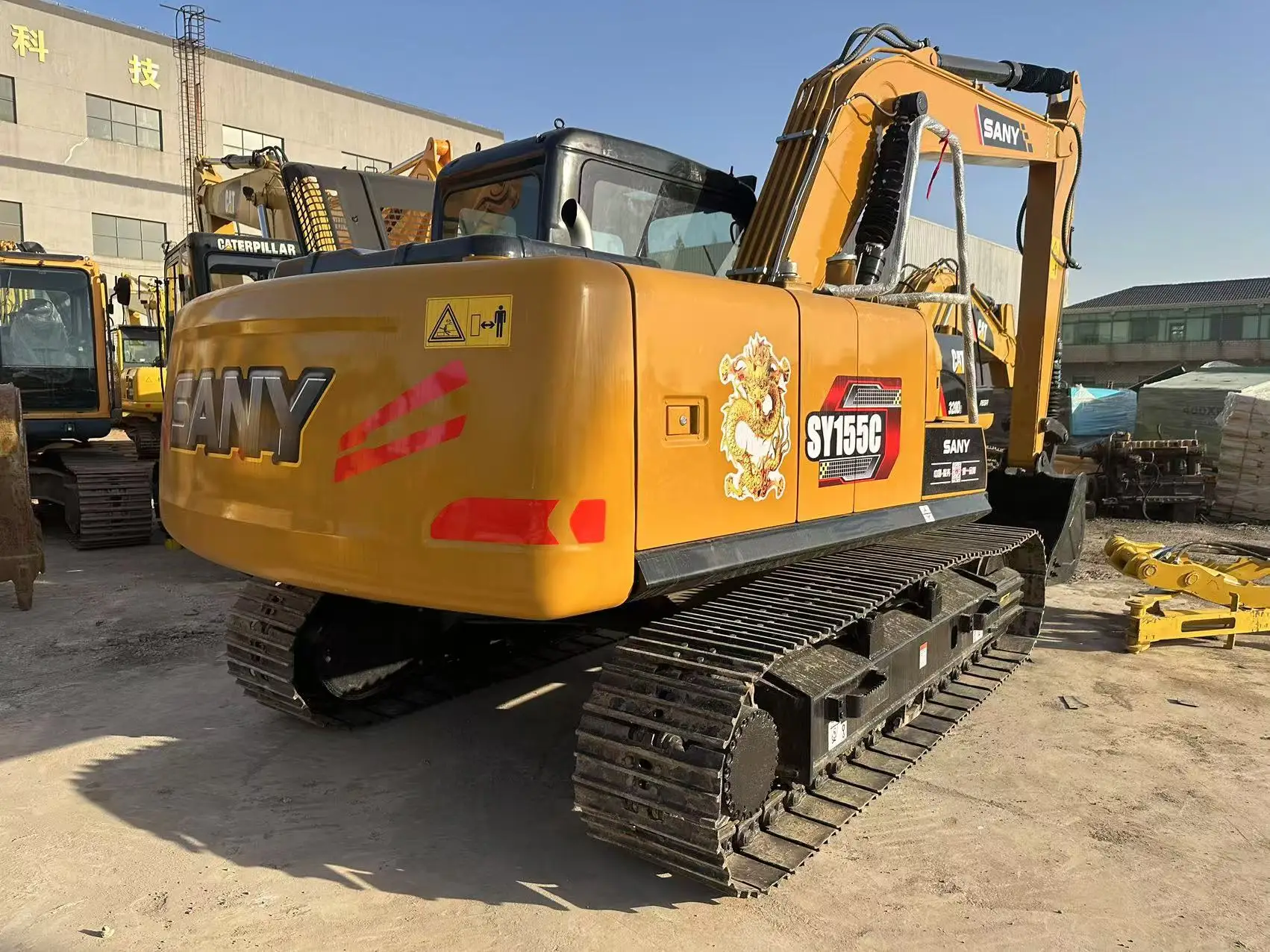 Top sales used digger sany sy155c sy135c sy215c excavator low price for sale chinese made excavator sany 15 ton for construction