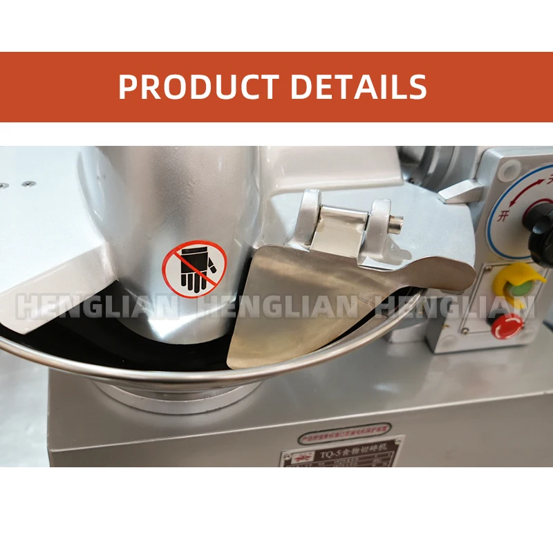 Factory Supplier Sausage Meat Bowl Cutter Cheap Price Silent Cutting