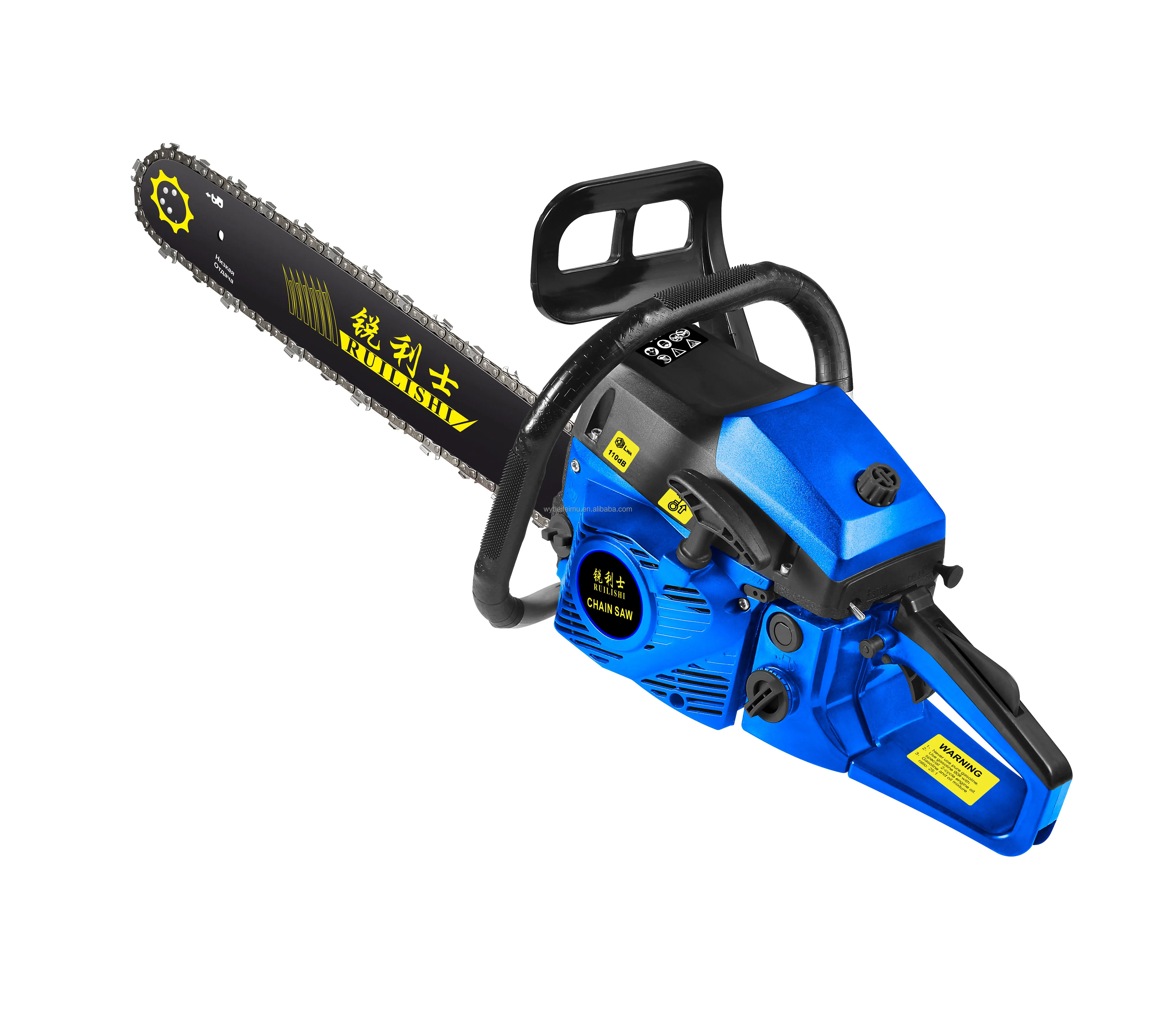 Strong power 58cc Petrol chain saw wood design cutting machine ,gasoline chain saw 2 stroke oil for chainsaw gardening equipment
