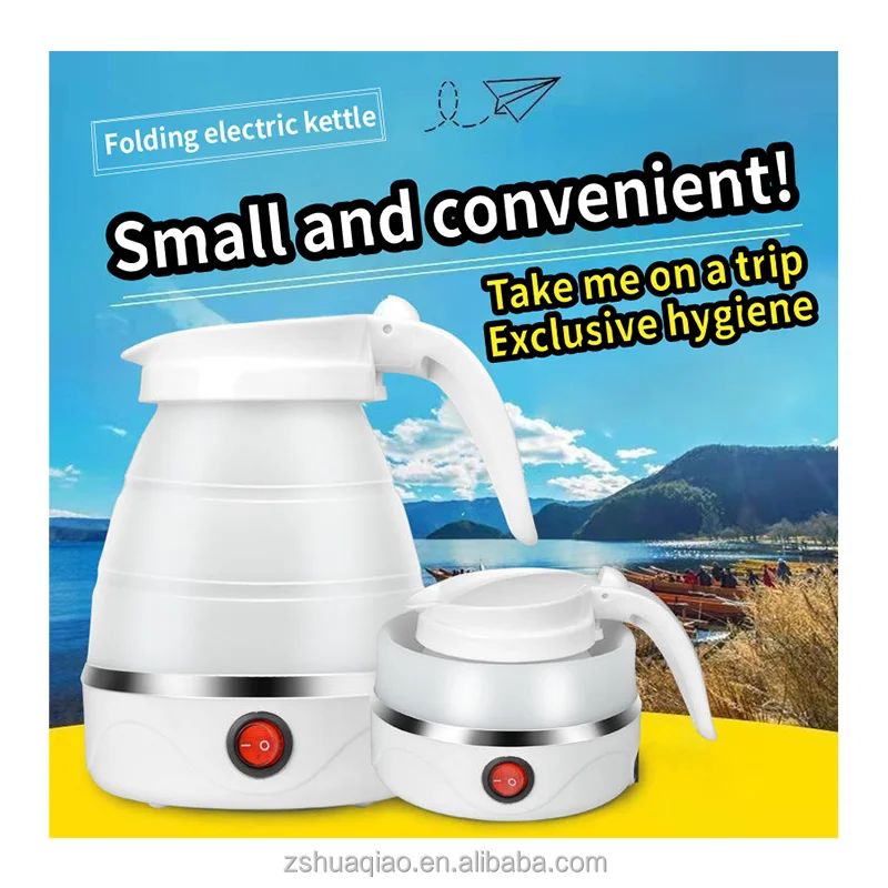 Hot Selling Household Home Appliances Silicon Kettle Small Appliances collapsible travel kettle